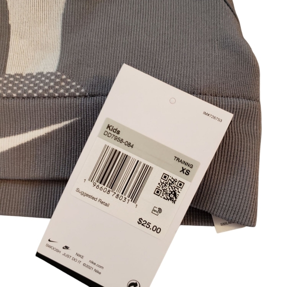 Nike Youth Girls Sports Bra XS NWT - Picture 3 of 3